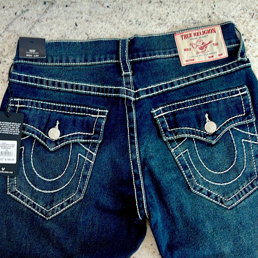 (Brand new) True Religion Ricky flap jeans